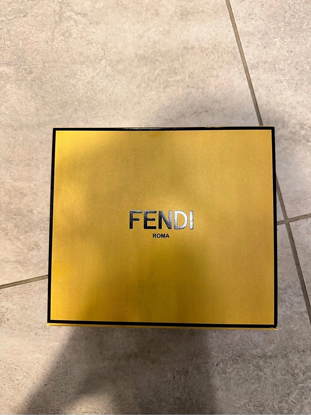 Fendi By The Way Soft Mini Denim Bag Blue & Black Crossbody